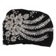 thumbnail image 2 of Gorro Musulmán Envolvente, Mano De Obra Fina, Multiusos, Ligero Y Transpirable, Tamaño Flexible, Gorro Floral Para La Cabeza Para Mujeres Para La Vida Diaria, Dormir Y Fitness, 2 of 7