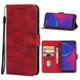 thumbnail image 1 of Funda de cuero para teléfono inteligente Zte Blade V2020, color rojo, 1 of 5