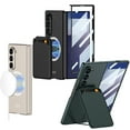 thumbnail image 2 of ELEHOLD Magnetic Wallet Case for Samsung Galaxy Z Fold7 With Front Screen Protector ,PU Leather Back Cover with Removable Card Holder, Full Body Protection Wireless Charging Support ,Titaniumgray, 2 of 8