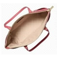 thumbnail image 5 of Michael Kors Women's Charlotte Large Saffiano Leather Top-Zip Tote Bag 35T0GCFT7L-ltbry, 5 of 6