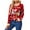 Red, variant on Gustave Christmas Sweater for Women Ugly Xmas Sweaters Funny Santa Snowflakes Pattern Knitted Sweatshirt Pullover Crewneck Long Sleeve Holiday Tops