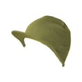 thumbnail image 2 of Bonnet d'Hiver avec Visière, Bonnet Tricoté Chaud Sans Manches, Olive, 2 of 2