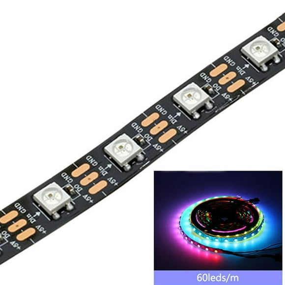AMERTEER Led Lights Full Color Led Pixel Strip Lighting Ws2812B Dc5V Diy Pcb Waterproof New
