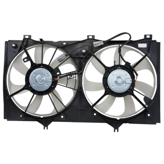 Four Seasons 76225 Dual Radiator and Condenser Fan Assembly Fits select: 2007-2011 TOYOTA CAMRY