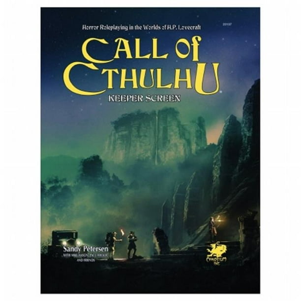 Chaosium CAO23137 Call of Cthulhu-7th Keeper Screen Pack