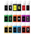 thumbnail image 7 of Luggage Tags Business Card Holder TUFFTAAG Travel ID Bag Tag in Many Color Options - 2-Pack - Black Steel, 7 of 7