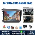 thumbnail image 1 of 9in Android 13 Car Stereo Radio 2+32G for Honda Civic 2012-2015 Built-in Wireless CarPlay Android Auto Bluetooth WiFi GPS Navigation Head Unit, 1 of 10