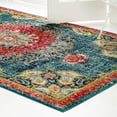 thumbnail image 4 of Traditional Koakburg Collection Area Rug Blue - 6'1"x6'1" Octagon, 4 of 5