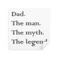 thumbnail image 1 of Myth Legend Dad Festival Quote Glasses Cloth Screen Cleaner Suede Fabric 2 Pack, 1 of 2