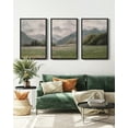 thumbnail image 5 of Drsoum Vintage Landscape 16x24in Black Framed Wall Art Mountain Range Retro Classic Farmhouse Paints Rustic, 5 of 7