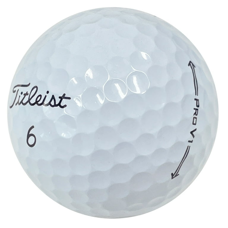 Mulligan Recycled White Golf Balls 12 Titleist Pro V1/x, Eco