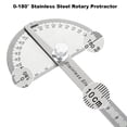 thumbnail image 3 of 4Pcs Angle Protractor Angle Finder, 0-180° Round Head Protractor Angle Ruler, Rotary Angle Finder Tool, 3 of 5