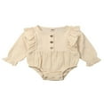 thumbnail image 1 of Ensemble Tenue pour Nouveau-Née Fille : Barboteuse Unie, Justaucorps, Combinaison, Barboteuse, 1 of 2