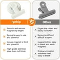 thumbnail image 4 of 12 pack Fridge Magnets Refrigerator Magnets Magnetic Clips Heavy Duty Detailed List Display Paper Fasteners on Home& Office& Teaching, 4 of 5