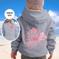 thumbnail image 4 of Grblisyd Cute Hoodie Kids Girls Aesthetic Preppy Floral Print Hoodies Kawaii Long Sleeve Graphic Pullover, 4 of 4
