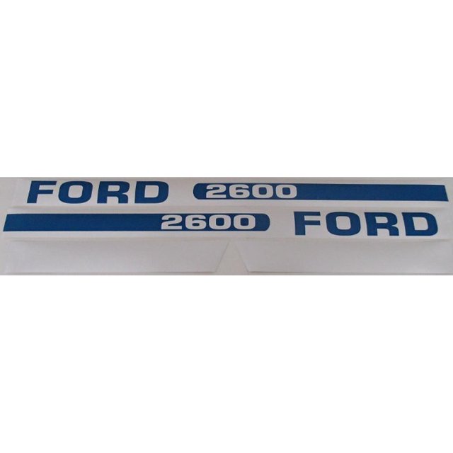 F508H Hood Decal Set Decals Fits Ford/New Holland Tractor 2600