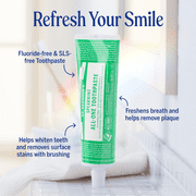 Dr. Bronner's Toothpaste - Spearmint - 5oz - Whitening, Natural & 70% Organic - Adults, Teens Children 3 and Above
