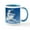 White/Blue Inside, variant on CafePress - Swan Lake Ballet Mug (Full Color) - 11 oz Ceramic Mug - Novelty Coffee Tea Cup