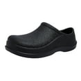 thumbnail image 1 of Men Closed Round Toe Slip On Platform Chef Shoes Non Slip Oil Resistant Waterproof Comfortable Work Garden Nurse Shoes with Lightweight Kitchen Cushioned Shoes ﻿, 1 of 8