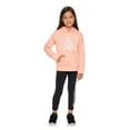 thumbnail image 4 of Reebok Girl's Prestige Performance Fleece Hoodie, Sizes 4-18, 4 of 4