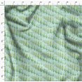 thumbnail image 4 of Soimoi Green Modal Satin Fabric Text & Christmas Tree Print Sewing Fabric Yard 42 Inch Wide, 4 of 5