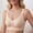 Beige, variant on Women's Wireless Seamless Satin Bra, Unlined Lift & Support, Side Coverage, Breathable Comfort Everyday Bra Beige XXL