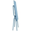 thumbnail image 3 of Lafuma Balcony II Colorblock Steel Square Folding Outdoor Table, Sky Blue, 3 of 9