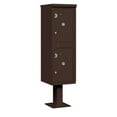 thumbnail image 2 of Outdoor Parcel Locker with 2 Compartments in Gray with USPS Access Type I, 2 of 6
