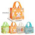 thumbnail image 2 of 4 paquetes de bolsas de regalo reutilizables XCF para fiesta de Pascua, 2 of 4