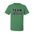 thumbnail image 2 of Wild Bobby Varsity Team Jesus Inspirational/Christian Men Graphic Tee, Kelly, XX-Large, 2 of 5