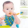 thumbnail image 3 of 5 PCS Duck in Sunglasses Baby Muslin Washcloths, Yellow Soft Absorbent Face Towel Burp Cloths Cotton Bath Wipes Infant Wash Cloth for Newborn Boys Girls, 3 of 6