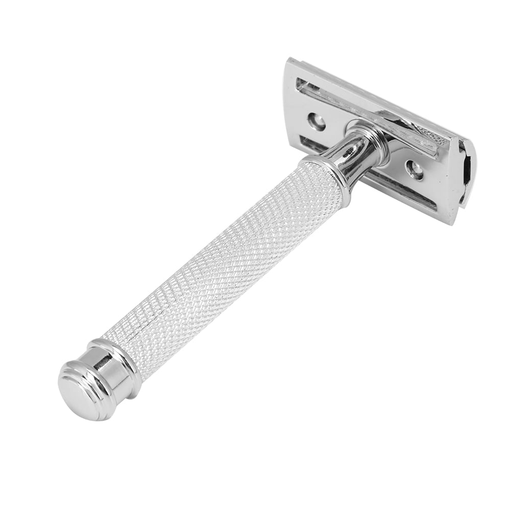 Tebru Double Edged Shaver, Shaving Tool, Classic Manual Shaver Metal