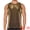 Golden, variant on DARING DIVA Men's Glitter Tank Top Slim Fit Sleeveless Disco See Through Sparkly Vest S Purple
