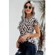 thumbnail image 4 of ABPHQTO Camiseta con estampado de leopardo Into The Wild para mujer, 4 of 5