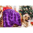 thumbnail image 6 of Birthday Gifts for Mom Unique Mom Gifts from Son Daughters for Mothers Day Valentines Day Christmas - I Love You Mom Hugs Blanket 50"x60" (Purple), 6 of 6