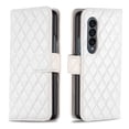 thumbnail image 2 of Premium PU Leather Wallet Case for Samsung Galaxy Z Fold4 with Card Slots Holder Magnetic Clasp Cover, Stylish Adjustable Kickstand Flip Soft Silicone Shockproof Leather Case for Women Girls, White, 2 of 8
