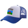 thumbnail image 1 of Rom Gypsy Romani Trucker Caps Men Country Flag Hat Baseball Cap Cool Summer Unisex Mesh Net Caps As Picture, 1 of 6