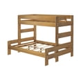 thumbnail image 3 of Max & Lily Solid Wood Bunk Bed, Twin XL over Queen Modern Farmhouse Platform Bed Frame For Kids, 3 of 9