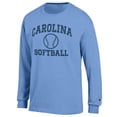 thumbnail image 2 of Men's Champion Carolina Blue North Carolina Tar Heels Softball Icon Long Sleeve T-Shirt, 2 of 3