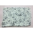 thumbnail image 2 of Baberdicy Women's Musical Note Scarf - Chiffon Muffler - Elegant Shawl - Available in Black/White/Beige - Musical White Scarves Women Neck Scarf Lady Muffler Chiffon White,One Size, 2 of 3
