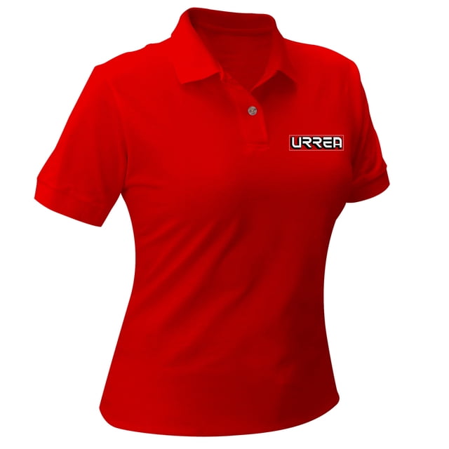 Playera Tipo Polo Urrea Roja Talla M