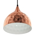 thumbnail image 4 of Lámpara Colgante Modway Dimple con Pantalla en Forma de Campana de 28 cm Oro Rosa, 4 of 6