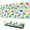 Colorful Dinosaur Paradise, variant on Long Mouse Pads for Desk,Colorful Dinosaur Pattern with Leaves Desk Mats on Top Of Desks, Desk Mouse Pad Extra Large with 3mm Non-Slip Base and Stitched Edge for Gaming,Office,Work,Home 31.5"x11.8"