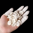 thumbnail image 1 of Lits de Doigts Jetables Beauté Spécial Broderie Acné Protection des Bouts Protection du Travail Lits de Doigts Épaissis Blanc 200 Pcs, 1 of 5