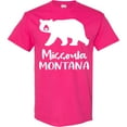 thumbnail image 3 of Inktastic Missoula, Montana White Bear Silhouette T-Shirt, 3 of 5