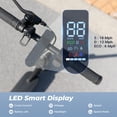thumbnail image 3 of iScooter 8.5"Electric Scooters,350W Adult Foldable Electric Scooter, Up to 30km/h &34km Long-Range Portable Commuting Scooter, 3 of 8