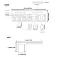 thumbnail image 3 of Aquariums Plant Tool Holder for Scissors Tweezers Scraper Aquariums Landscaping Tool Rack Storage Bracket for Fishtanks, 3 of 5
