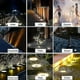 thumbnail image 5 of Solar Street Lights, 12 Led Solar Lights Compatible Outdoor Use, 6000k Garden Lights, Ip65 Waterproof, Warm White, Solar Lights, Garden Lights Compati, 5 of 5