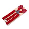 thumbnail image 6 of Mens Suspenders and Bow Tie Set Adjustable Elastic Clip On Suspenders for Wedding, 6 of 6