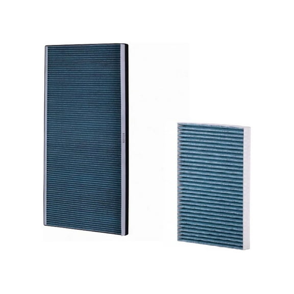 Tesla Model S HEPA Carbon Activated Cabin Filter Kit, Under Hood, Under Dash, 2016-2021